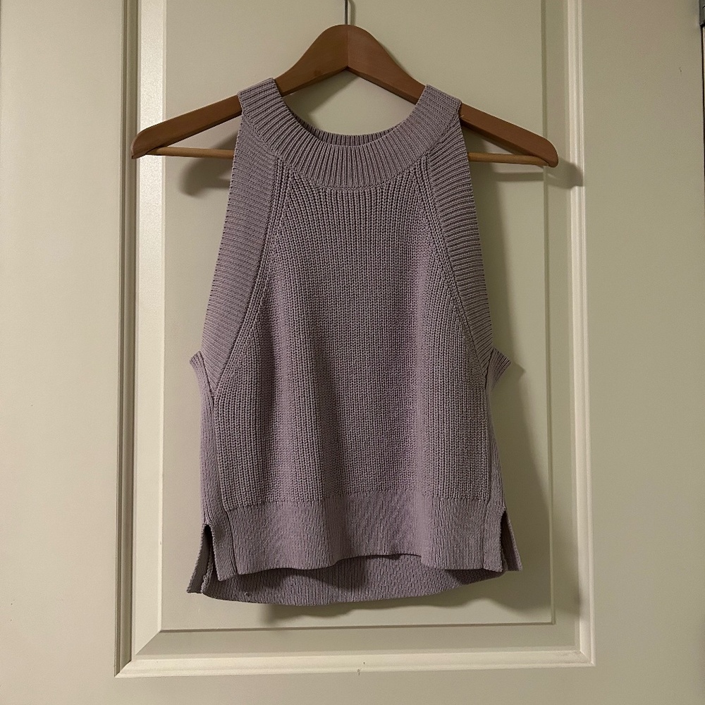 Aritzia Lilac Sweater Vest (size S)